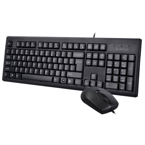 Комплект A4TECH KR-8372S Black Комплектація клавіатура+миша