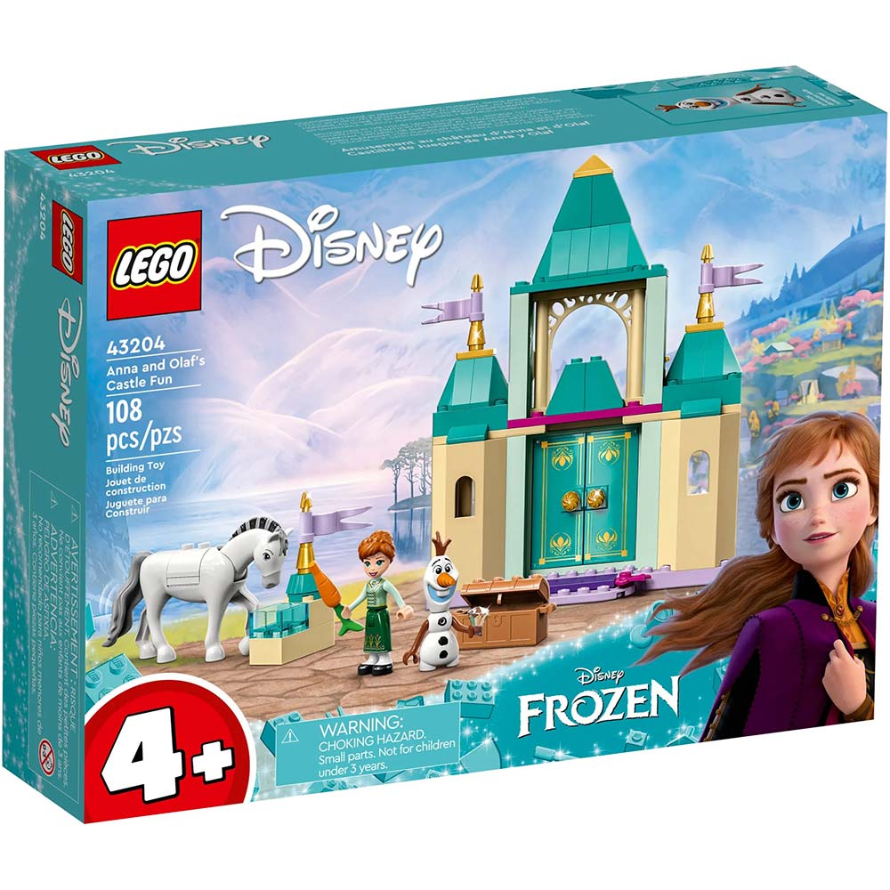 Конструктор LEGO Disney Princess Розваги в замку Анни та Олафа (43204)