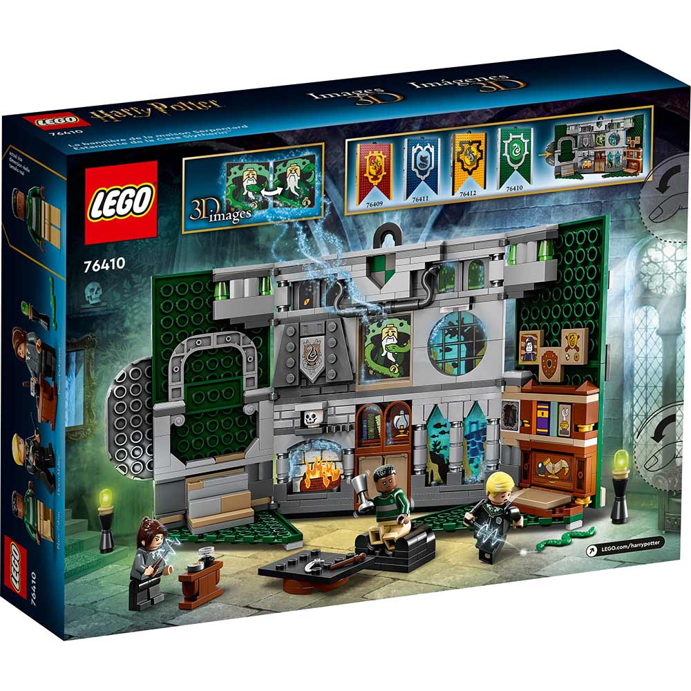 Конструктор LEGO Harry Potter Флаг общежития Слизерин (76410) Тематика герои фильмов и мультфильмов