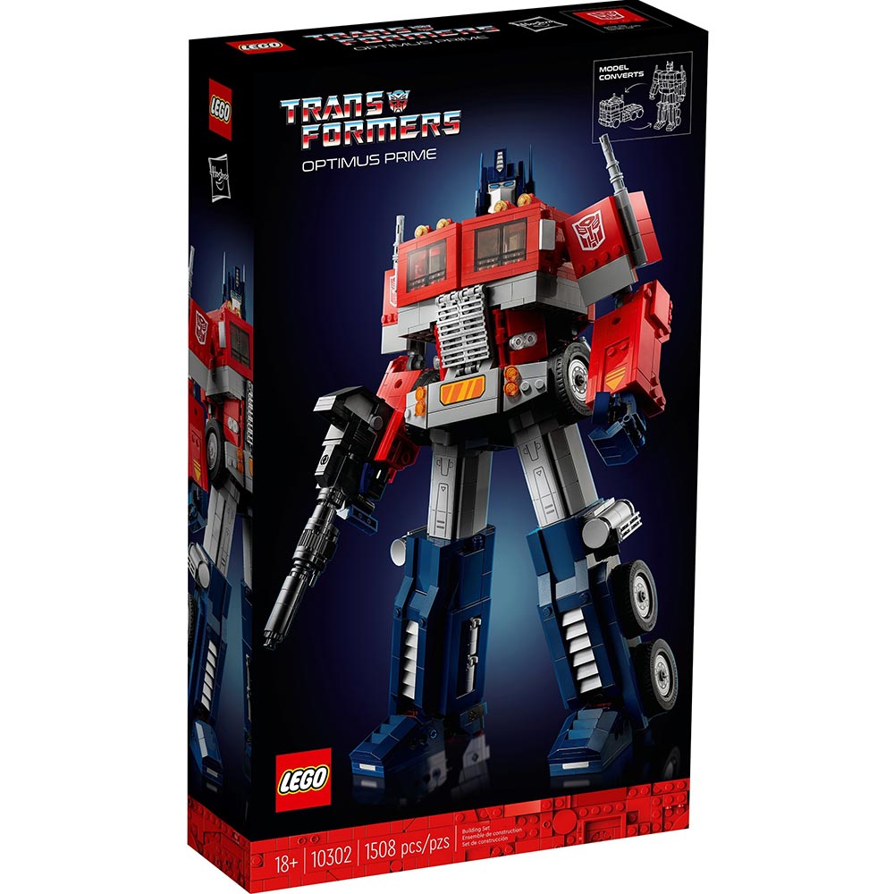 Конструктор LEGO Icons Optimus Prime (10302)