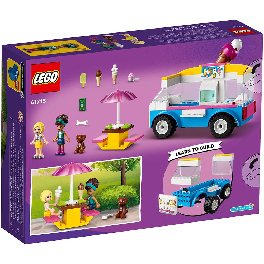 Конструктор LEGO Friends Фургон с мороженым (41715) - в интернет-магазине  Фокстрот: цены, отзывы, характеристики | купить в Киеве, Харькове,  Днепропетровске, Одессе - Украина