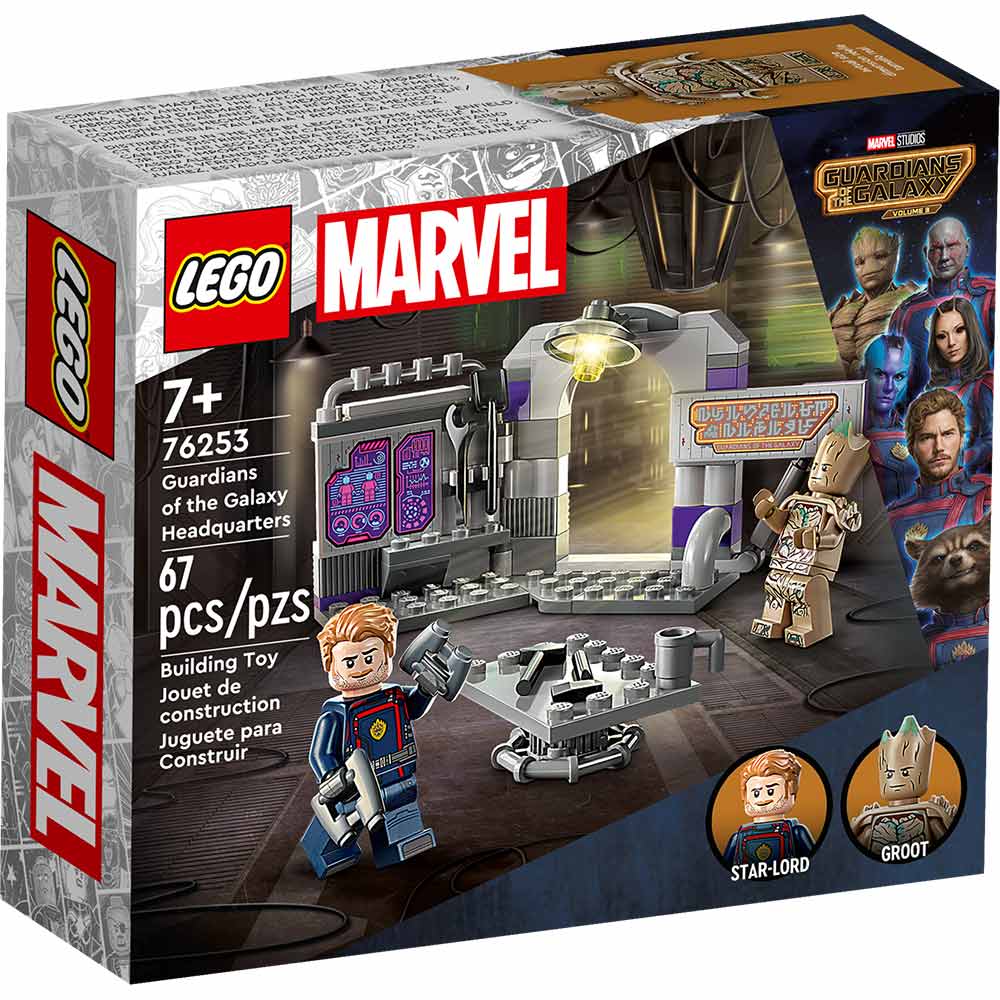 Конструктор LEGO Marvel Штаб-квартира Стражей Галактики (76253)