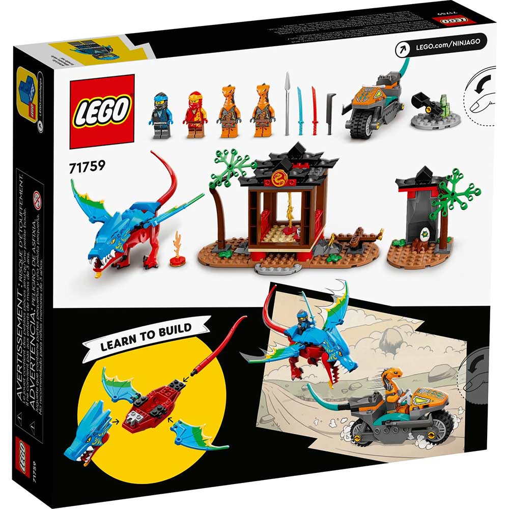 Замовити Конструктор LEGO Ninjago Храм ніндзя-дракона (71759)