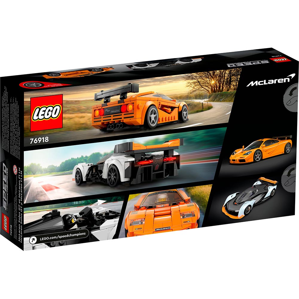 Покупка Конструктор LEGO Speed Champions McLaren Solus GT і McLaren F1 LM (76918)