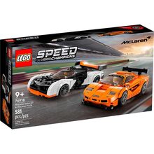 Конструктор LEGO Speed Champions McLaren Solus GT і McLaren F1 LM (76918)