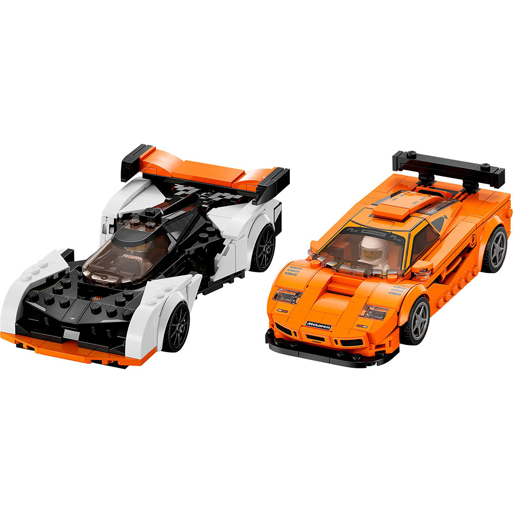 Конструктор LEGO Speed Champions McLaren Solus GT і McLaren F1 LM (76918) Тип унікальні деталі