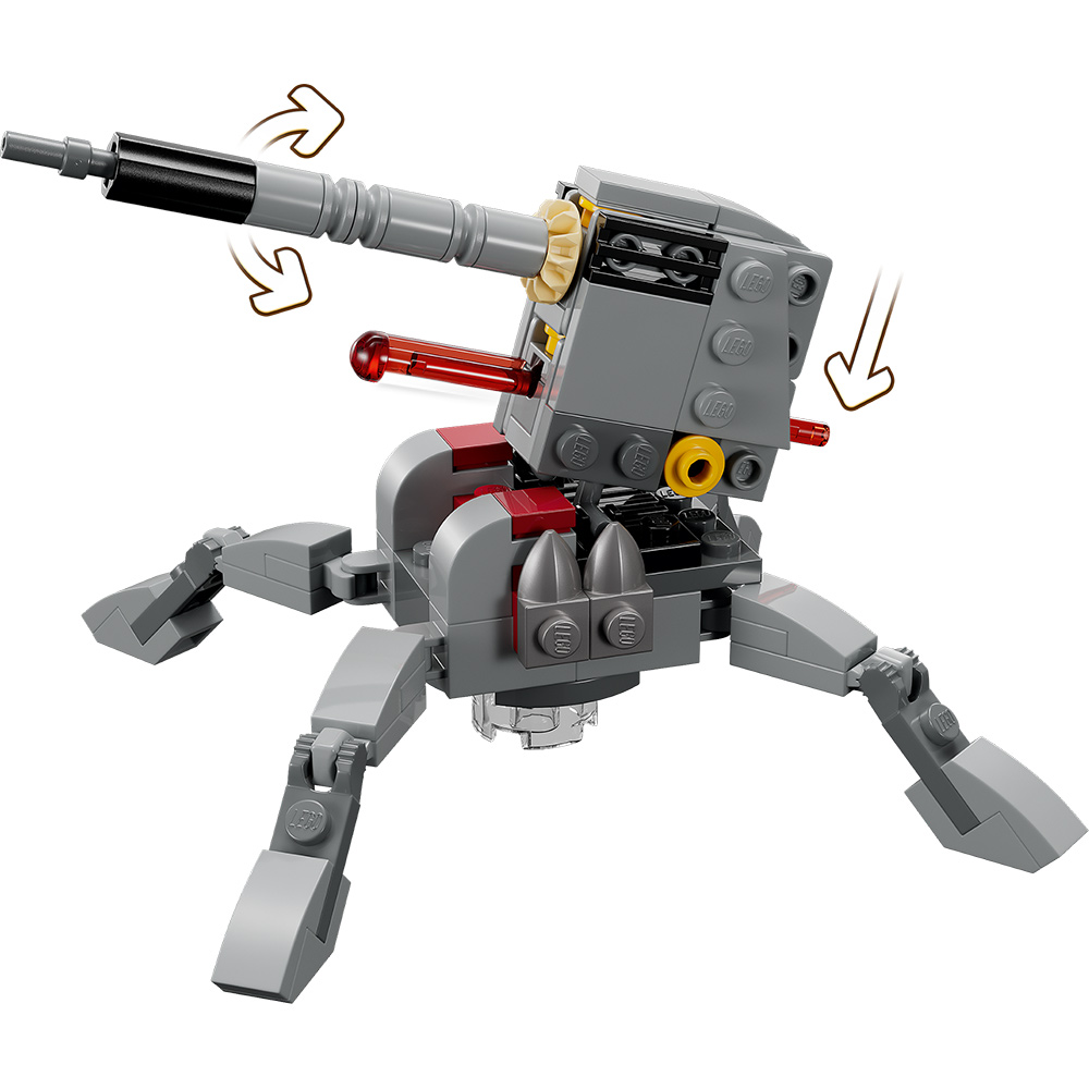 Конструктор LEGO Star Wars TM Бойовий загін бійців-клонів 501-го легіону (75345) Серія Lego Star Wars