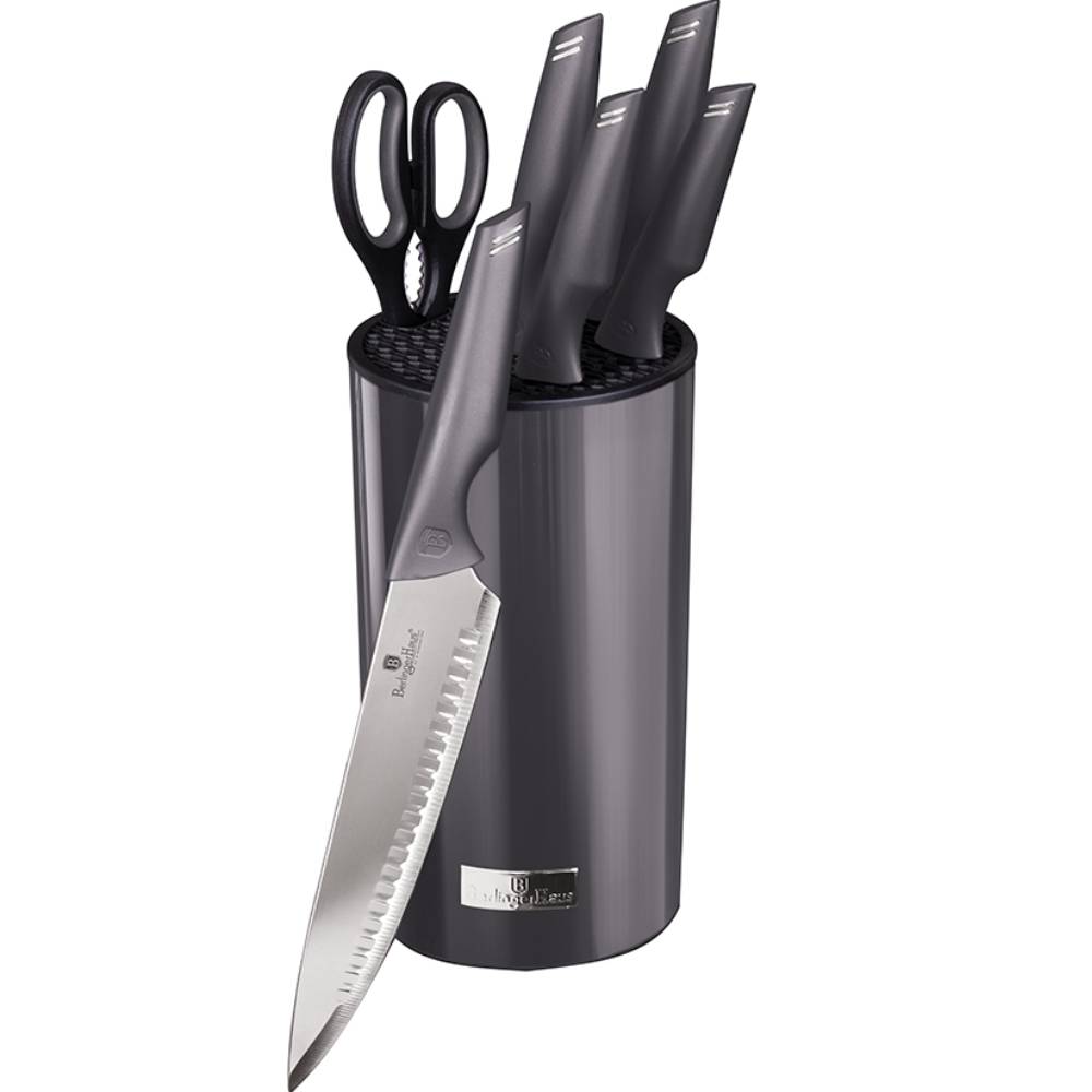 Набір BERLINGER HAUS Metallic Line Carbon Pro Edition 7 пр. (BH-2792)