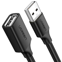 Кабель UGREEN US103 USB AM-AF 5 м Black (10318)