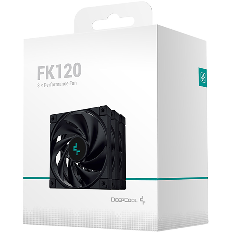 Заказать Набор кулеров корпусных DEEPCOOL FK120-3 IN 1 Black (R-FK120-BKNPF3-G-1)