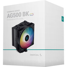 Кулер процессорный DEEPCOOL AG500 BK ARGB (R-AG500-BKANMN-G-1)