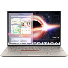 Ноутбук ASUS ZenBook 14X OLED Space Edition UX5401ZAS-KN027X Zero-G Titanium (90NB0WV7-M00AT0)