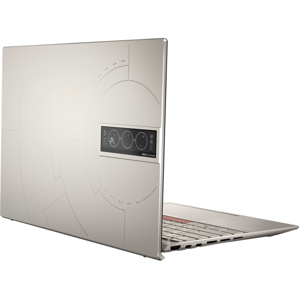 Внешний вид Ноутбук ASUS ZenBook 14X OLED Space Edition UX5401ZAS-KN027X Zero-G Titanium (90NB0WV7-M00AT0)