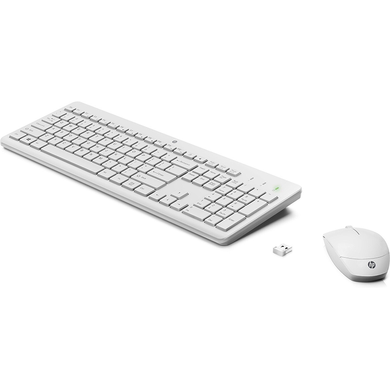 Комплект HP 230 Wireless Combo White (3L1F0AA) Комплектація клавіатура+миша