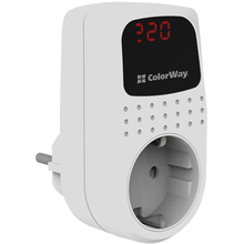 Реле напруги COLORWAY DS2 16A/3680W White (CW-VR16-02D)