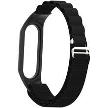 Ремінець ARMORSTANDART AlpinaStyle Band для Xiaomi Mi Band 7/6/5/4 Black (ARM64987)