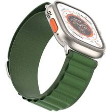 Ремешок ARMORSTANDART Alpina Band для Apple Watch All Series 42/44/45mm Green (ARM64981)
