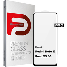 Захисне скло ARMORSTANDART Pro для Xiaomi Redmi Note 12/Poco X5 5G Black (ARM65173)