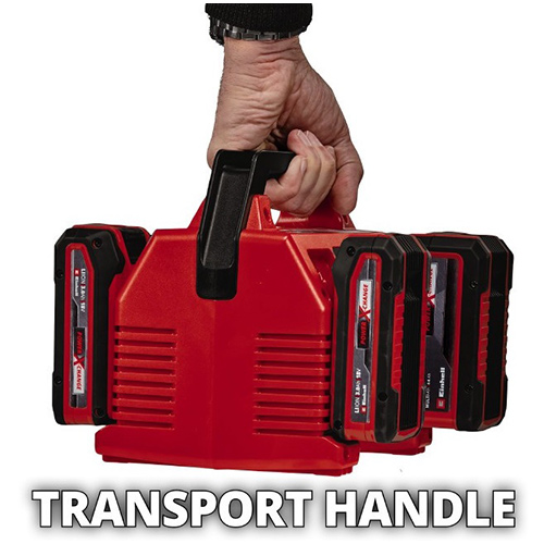 Зарядний пристрій EINHELL 18V 2x2 Power X-Quattrocharger 4A, PXC (4512102) Вага 1.29