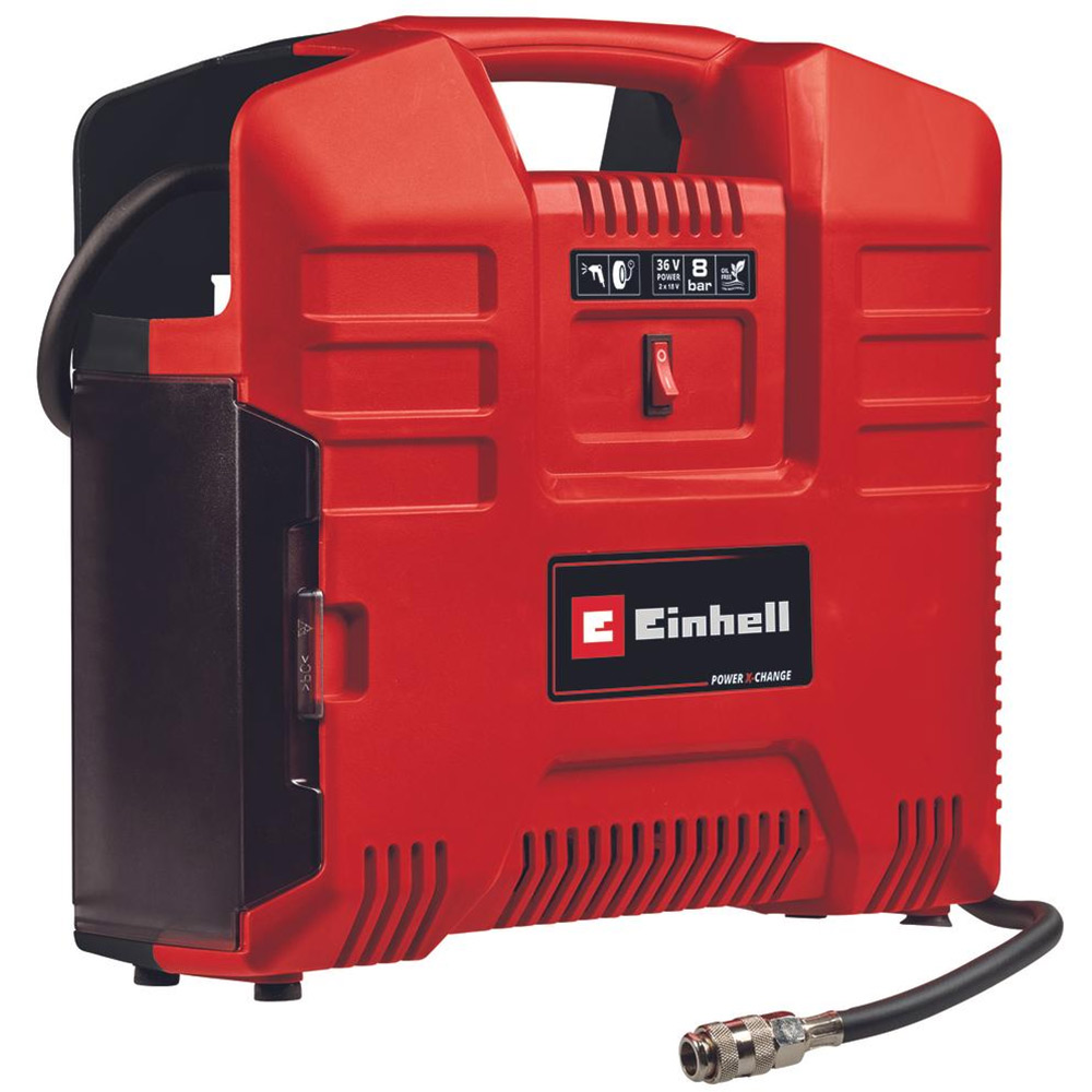 Компресор EINHELL TE-AC 36/8 Li OF Set-Solo (4020440) Компресор EINHELL TE-AC 36/8 Li OF Set-Solo (4020440)