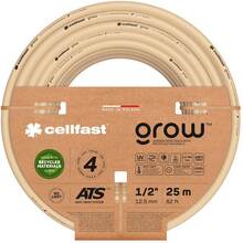 Шланг садовий CELLFAST GROW 1/2" 27Бар 25м (13-501)