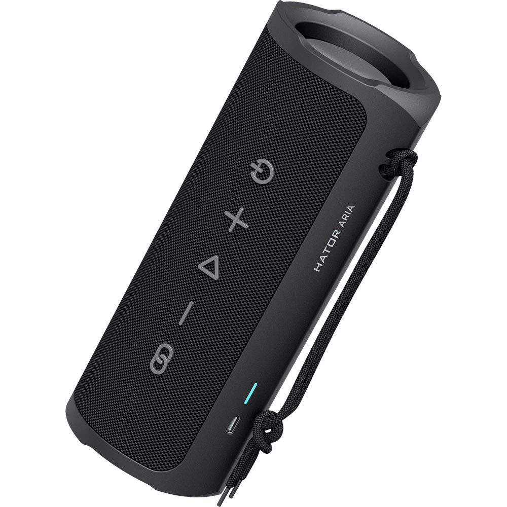 Фото Портативна акустика HATOR Aria Wireless Phantom Black (HTA-201)