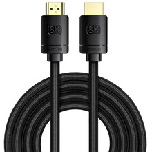 Кабель BASEUS HDMI M-M, 1m, V2.1 8K Black (WKGQ000001)