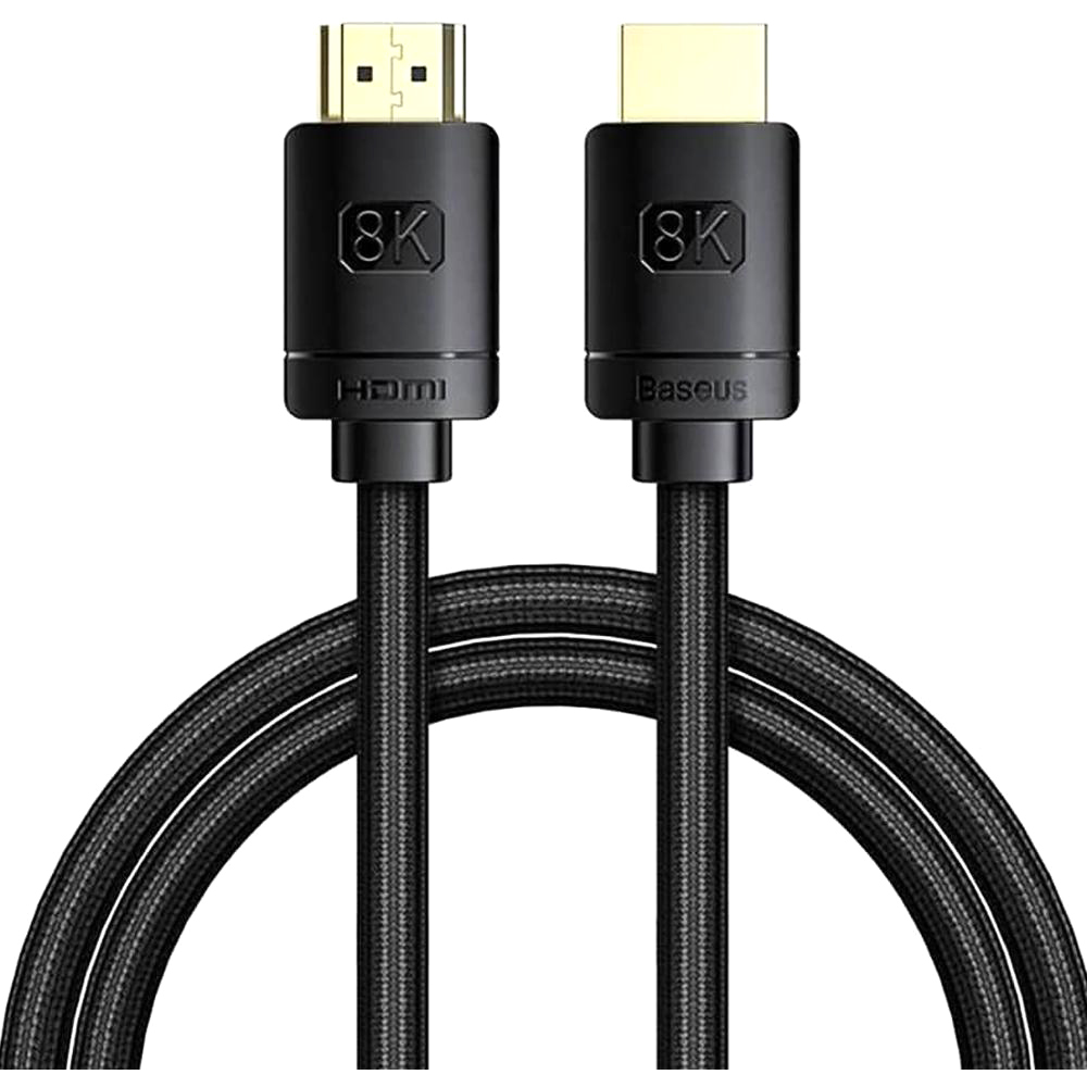 Кабель BASEUS HDMI M - M, 1m, V2.1 8K Black (CAKGQ-J01)