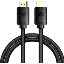 Кабель BASEUS HDMI M-M, 1m, V2.1 8K Black (CAKGQ-J01)