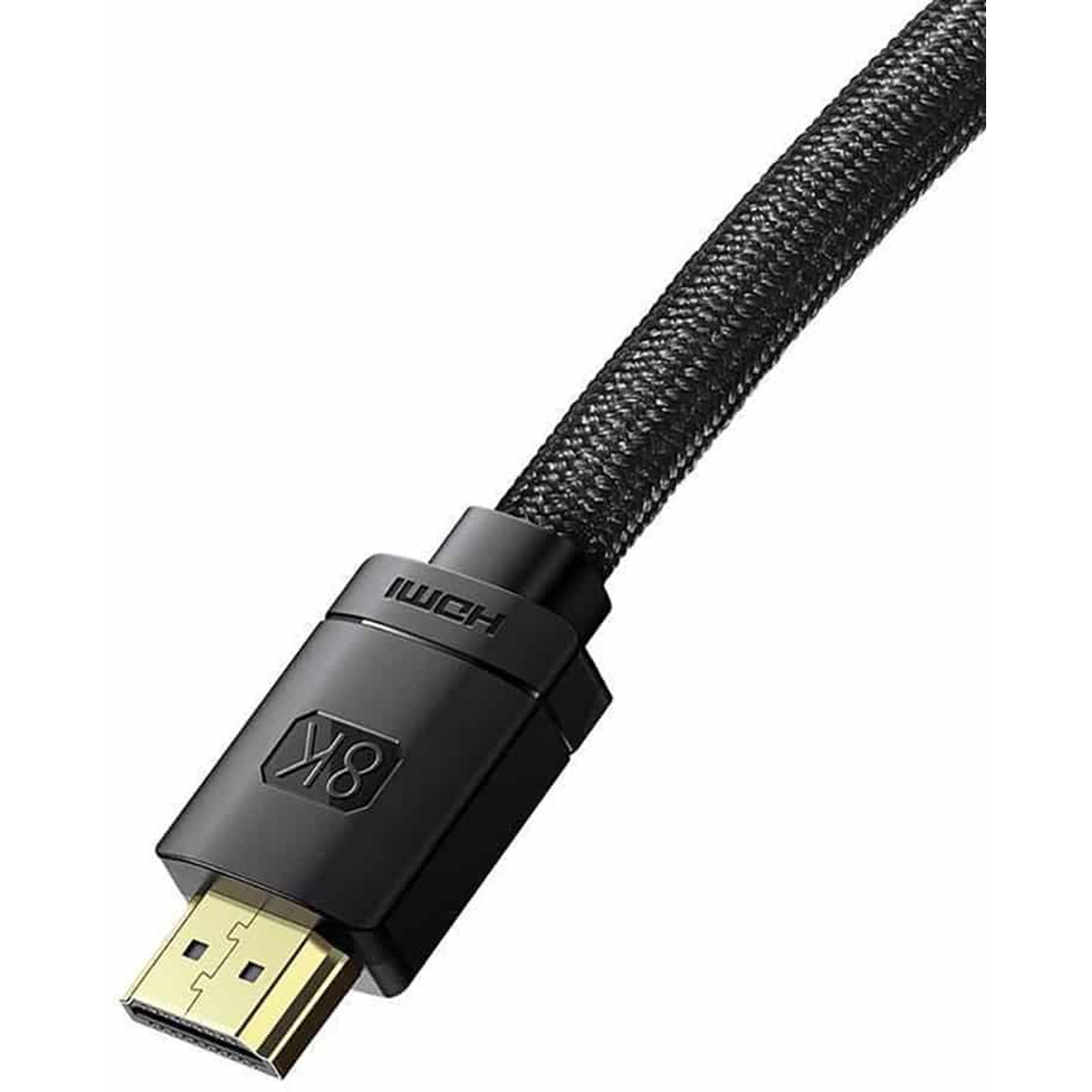 Кабель BASEUS HDMI M - M, 1m, V2.1 8K Black (CAKGQ-J01) Вид кабель