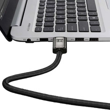 Кабель BASEUS HDMI M - M, 2m, V2.1 8K, HD Series Zinc alloy Black (WKGQ000101)