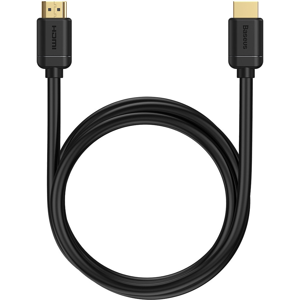 Внешний вид Кабель BASEUS HDMI M - M, 3m, V2.0 4K, HD Series Black (CAKGQ-C01)