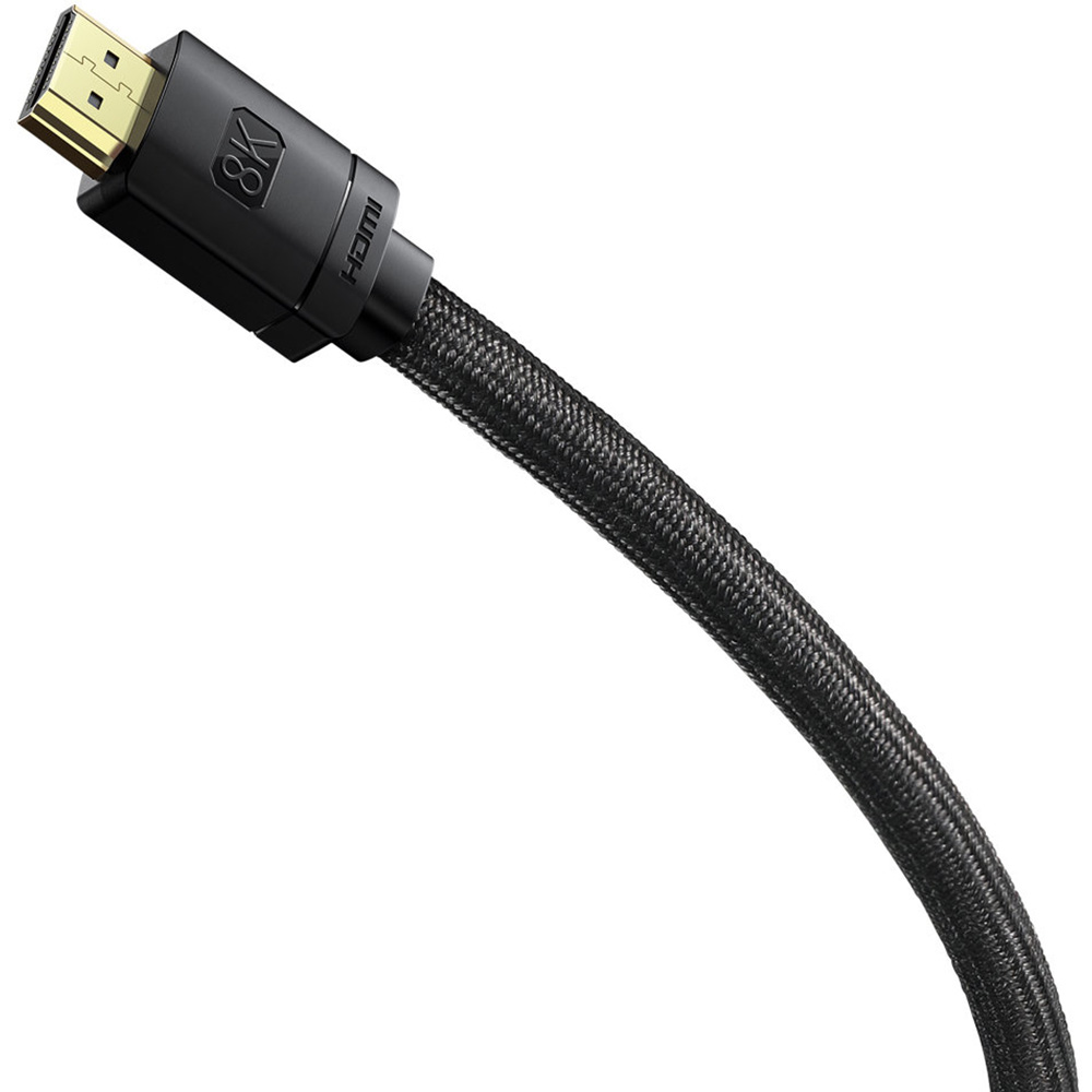 Кабель BASEUS HDMI M - M, 3m, V2.1 8K, HD Series Black (CAKGQ-L01) Вид кабель
