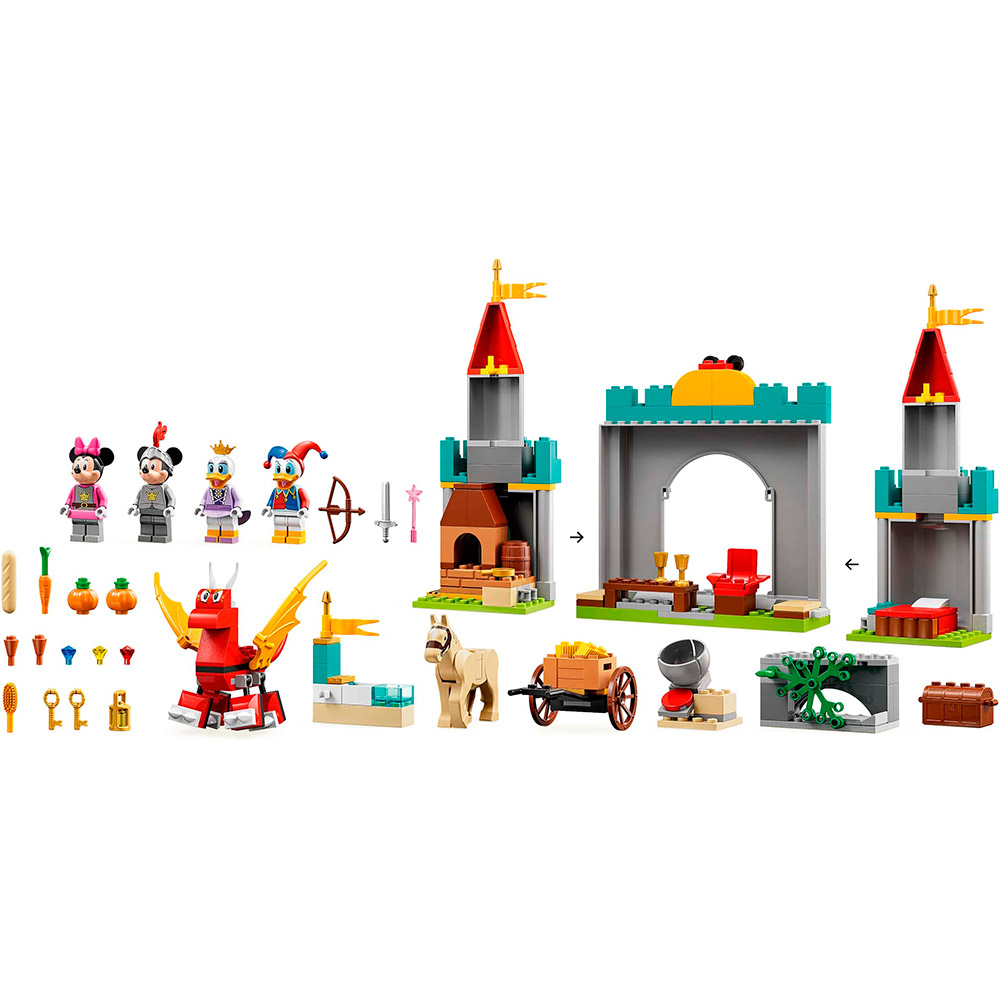 Конструктор LEGO Mickey and Friends Міккі та друзі – захисники замку (10780) Тематика герої фільмів і мультфільмів