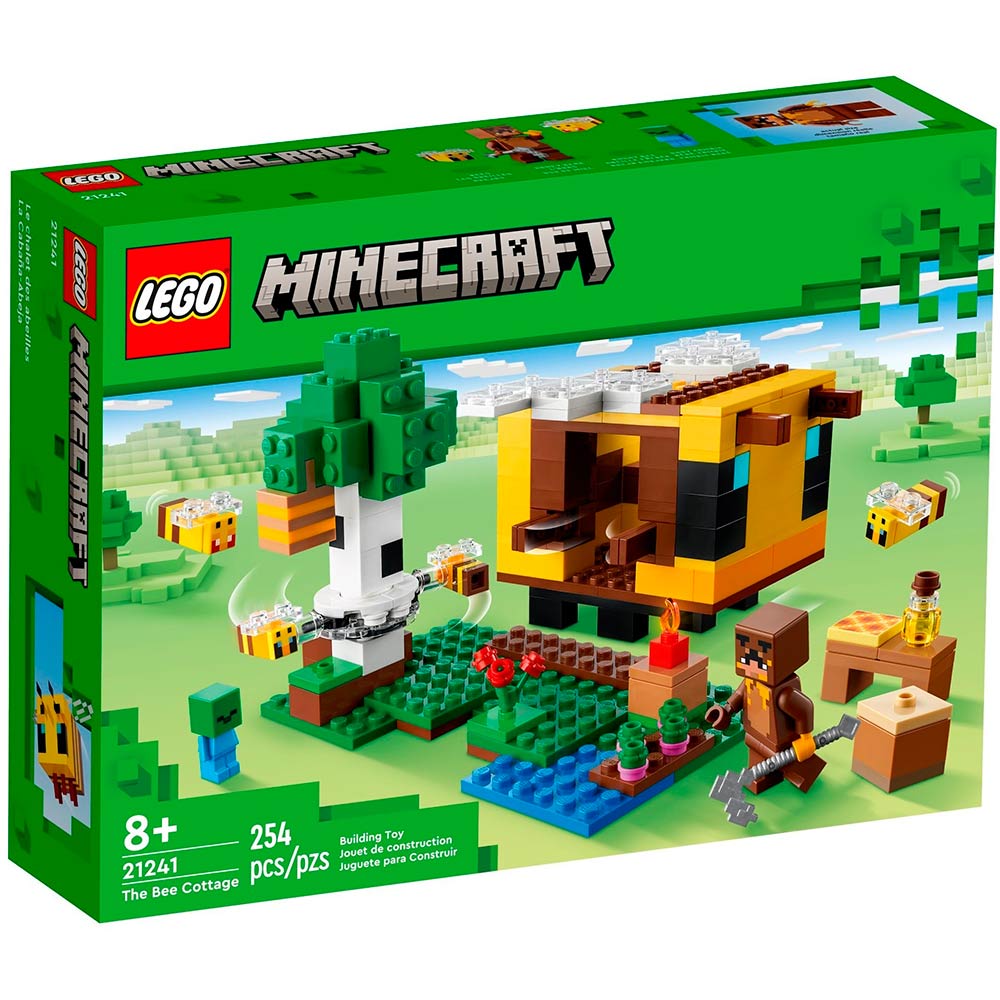 Конструктор LEGO Minecraft Бджолиний будиночок (21241-)