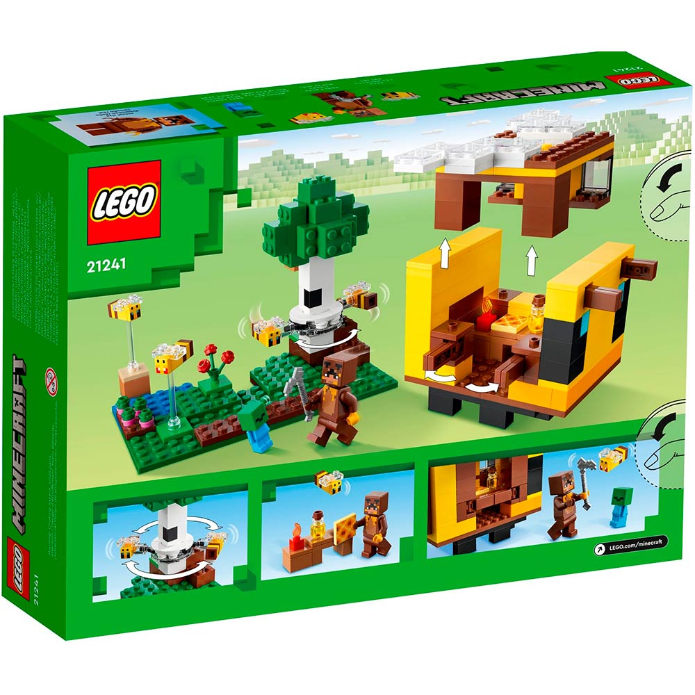 Замовити Конструктор LEGO Minecraft Бджолиний будиночок (21241-)