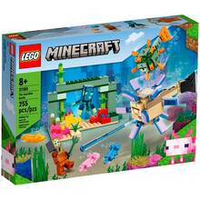 Конструктор LEGO Minecraft Битва со сторожем (21180-)