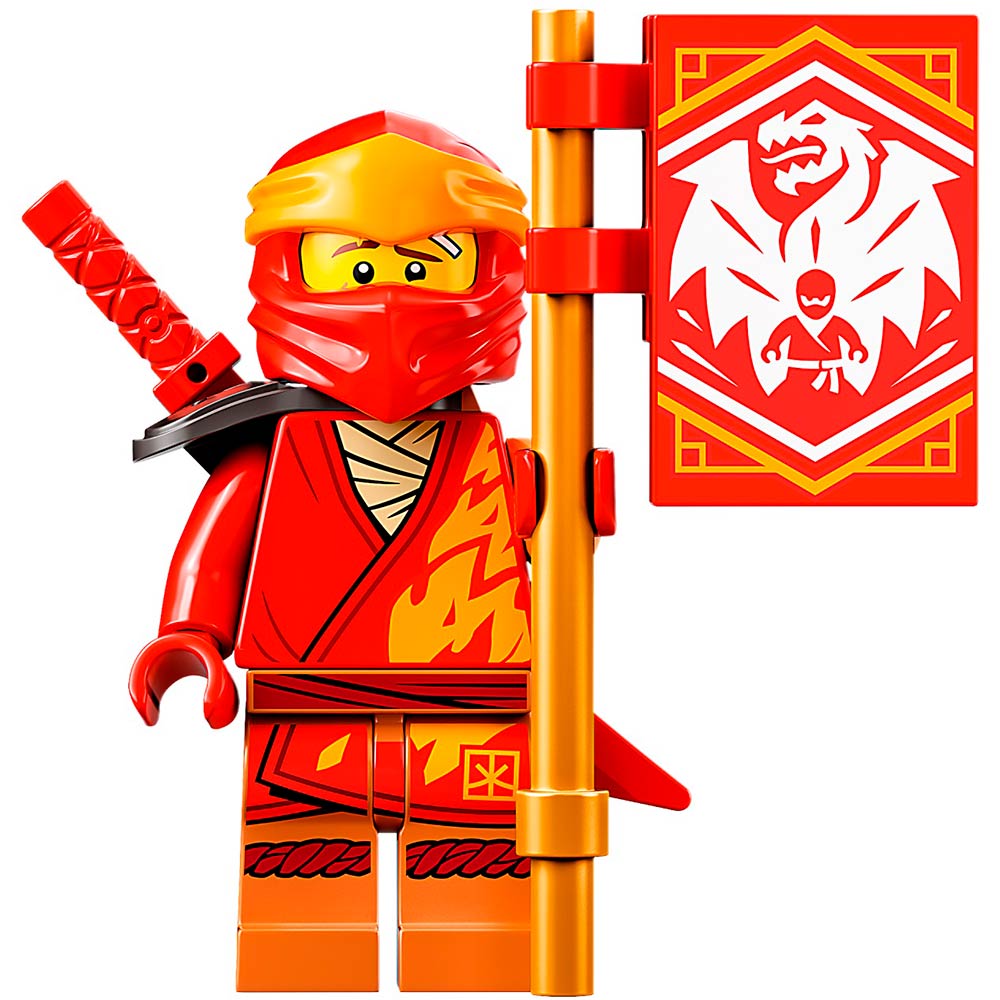 Конструктор LEGO Ninjago Огненный дракон ЭВО Кая (71762) Серия Lego Ninjago