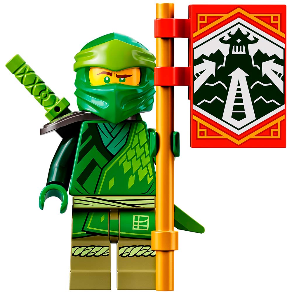 Конструктор LEGO Ninjago Гоночный автомобиль ЭВО Ллойда (71763) Крепление блок