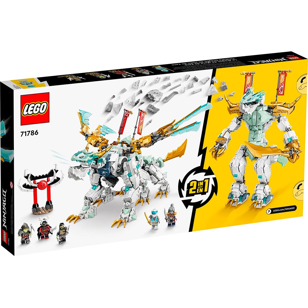 Конструктор LEGO Ninjago Ледяной Дракон Зейна (71786) Серия Lego Ninjago