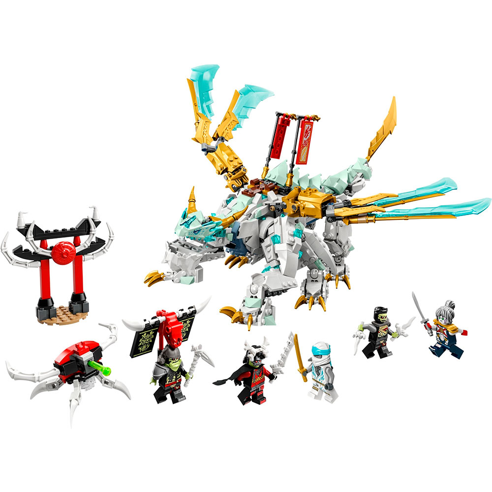 Конструктор LEGO Ninjago Ледяной Дракон Зейна (71786) Тип уникальные детали