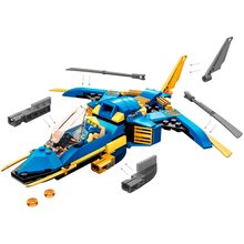 Конструктор LEGO Ninjago Реактивний літак Джея EVO (71784)