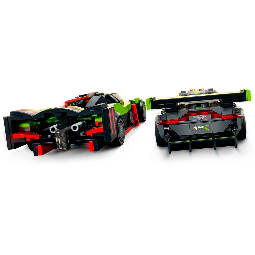 Конструктор LEGO Speed Champions Aston Martin Valkyrie AMR Pro та Aston Martin Vantage GT3 (76910) Тип транспорту гоночний автомобіль