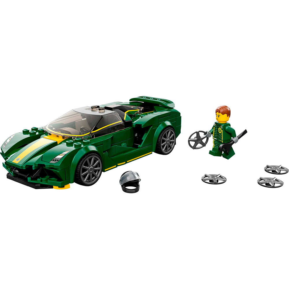 Конструктор LEGO Speed Champions LotusEvija (76907) Тип уникальные детали