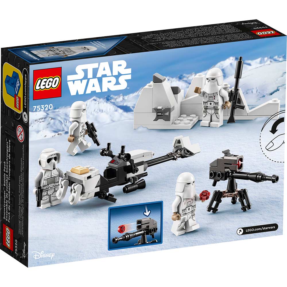 Внешний вид Конструктор LEGO Star Wars Боевой набор снежных штурмовиков (75320)