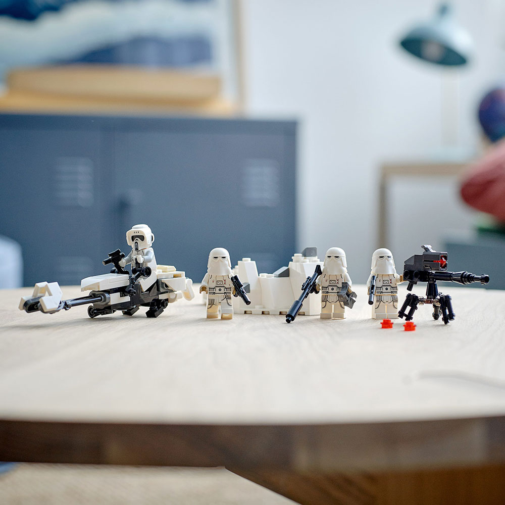 Изображение Конструктор LEGO Star Wars Боевой набор снежных штурмовиков (75320)