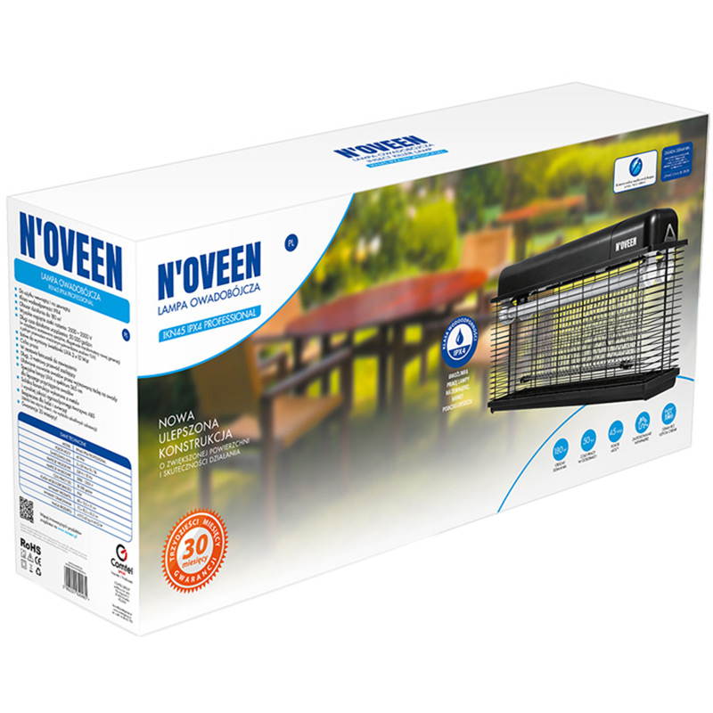 Уничтожитель насекомых NOVEEN IKN45 IPX4 Professional (74369) Высота 31