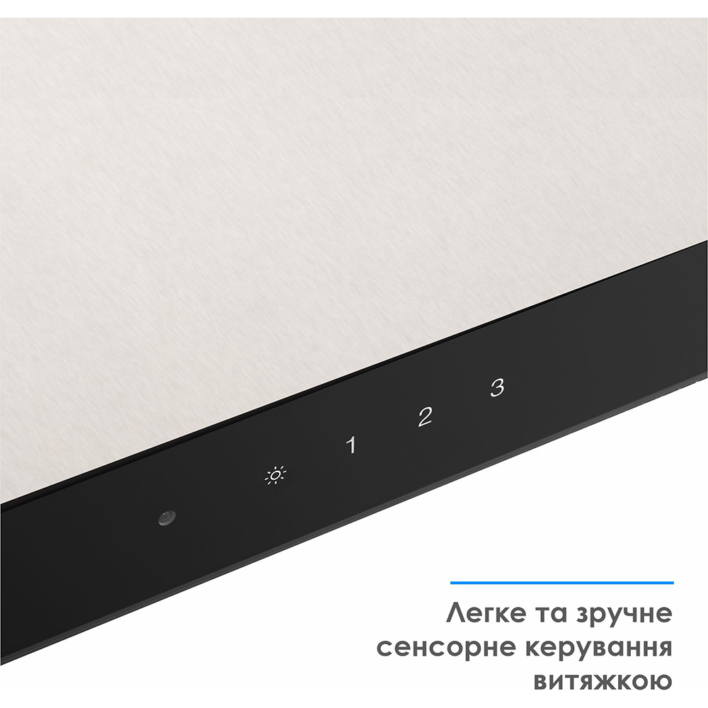 Витяжка ELEYUS ONIX 1200 LED 60 IS+BL Максимальна продуктивність 1200