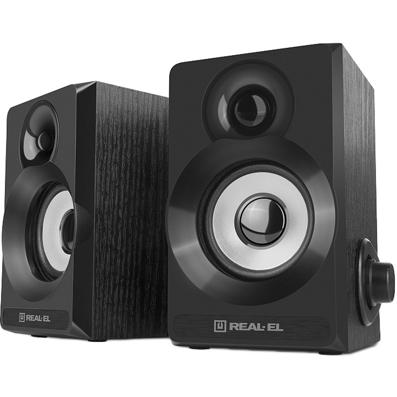 Колонки REAL EL S-200 Black (EL121200008)