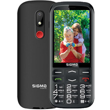 Мобильный телефон SIGMA Comfort 50 Optima Type-C Black (4827798122310)